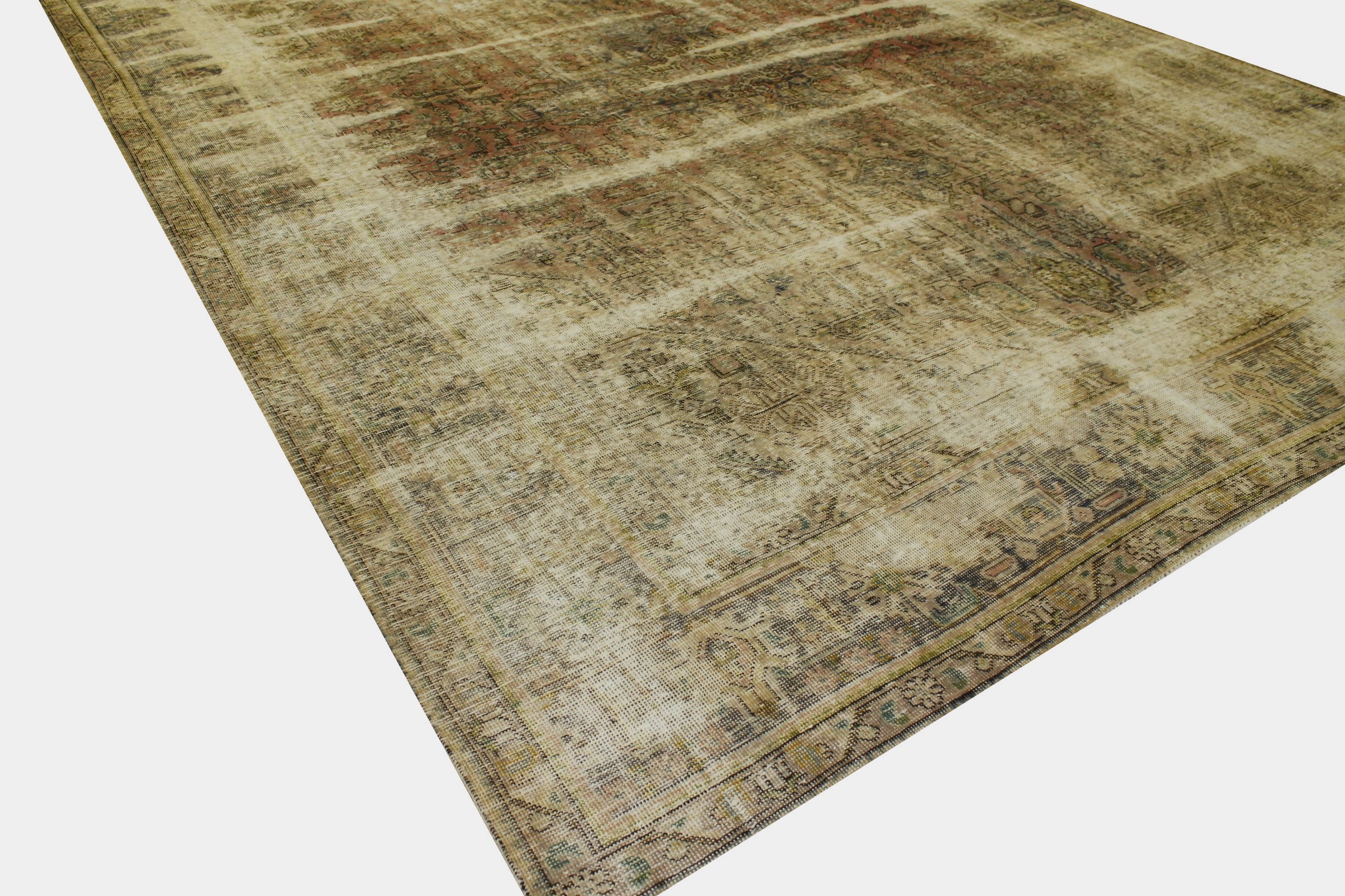 9x12 Vintage Hand Knotted Wool Area Rug - MR20865