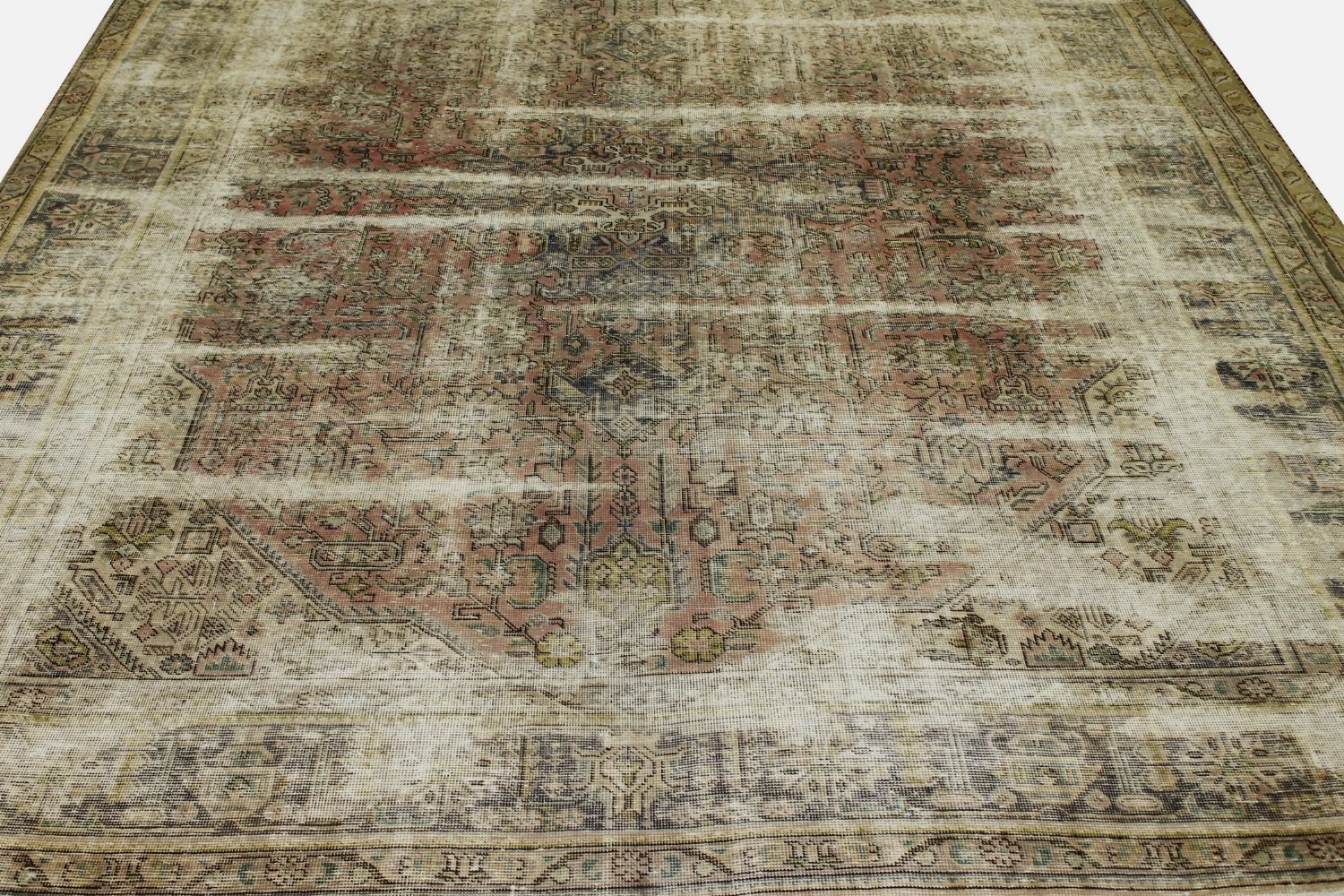 9x12 Vintage Hand Knotted Wool Area Rug - MR20865