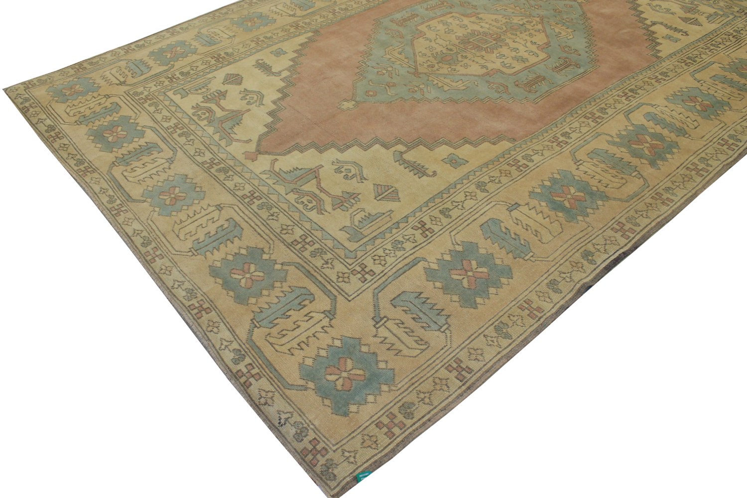 9x12 Oushak Hand Knotted Wool Area Rug - MR20912