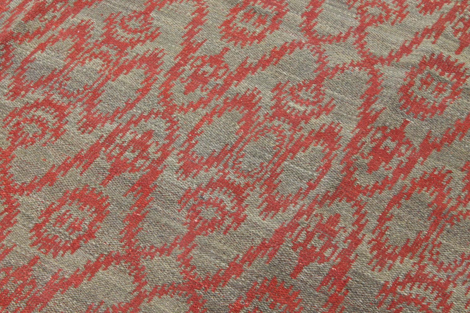 9x12 Flat Weave Hand Knotted Wool Area Rug - MR21016