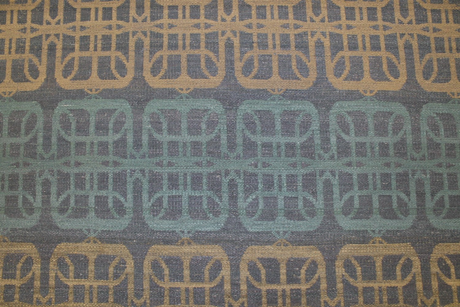 10x14 Flat Weave Hand Knotted Wool Area Rug - MR21019