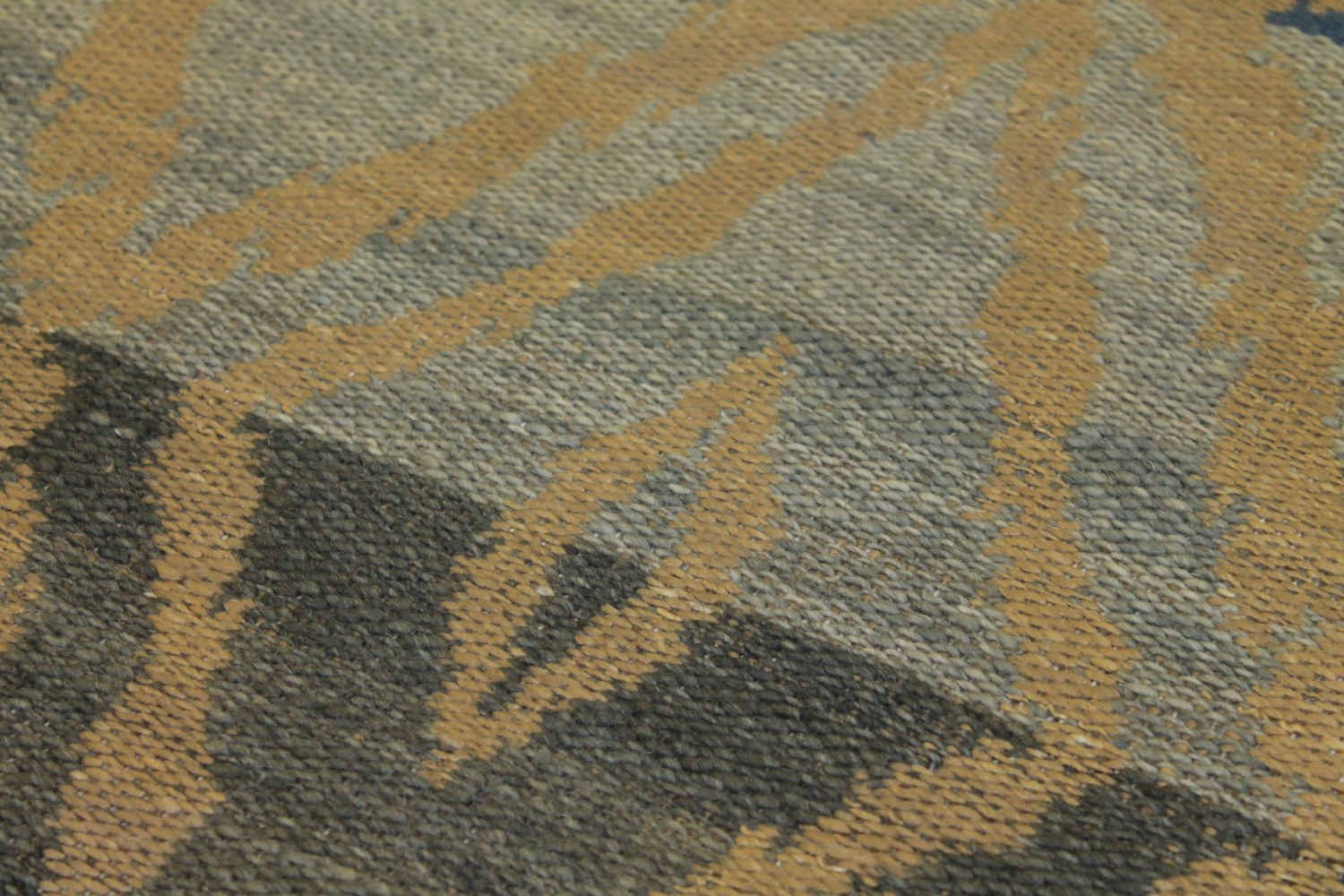 6x9 Flat Weave Hand Knotted Wool Area Rug - MR21027
