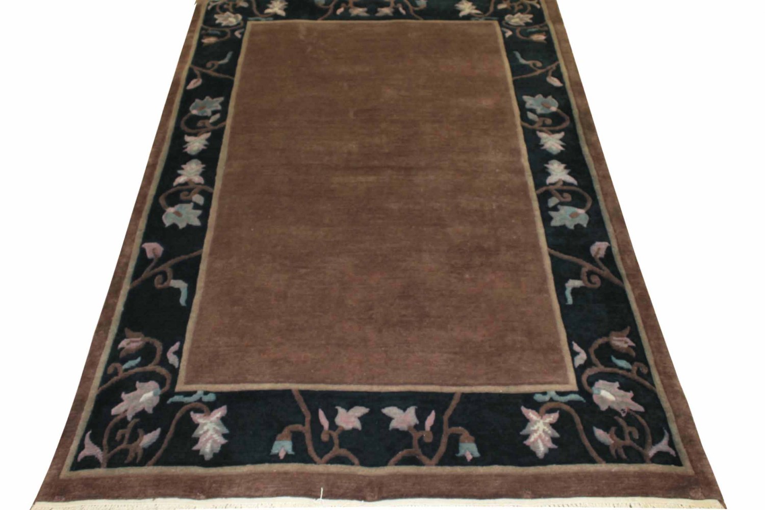 6x9 Contemporary Hand Knotted Wool Area Rug - MR2833