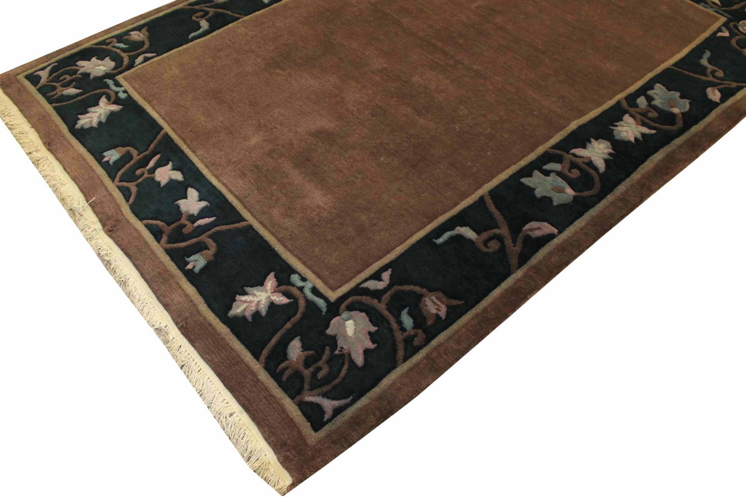 6x9 Contemporary Hand Knotted Wool Area Rug - MR2833