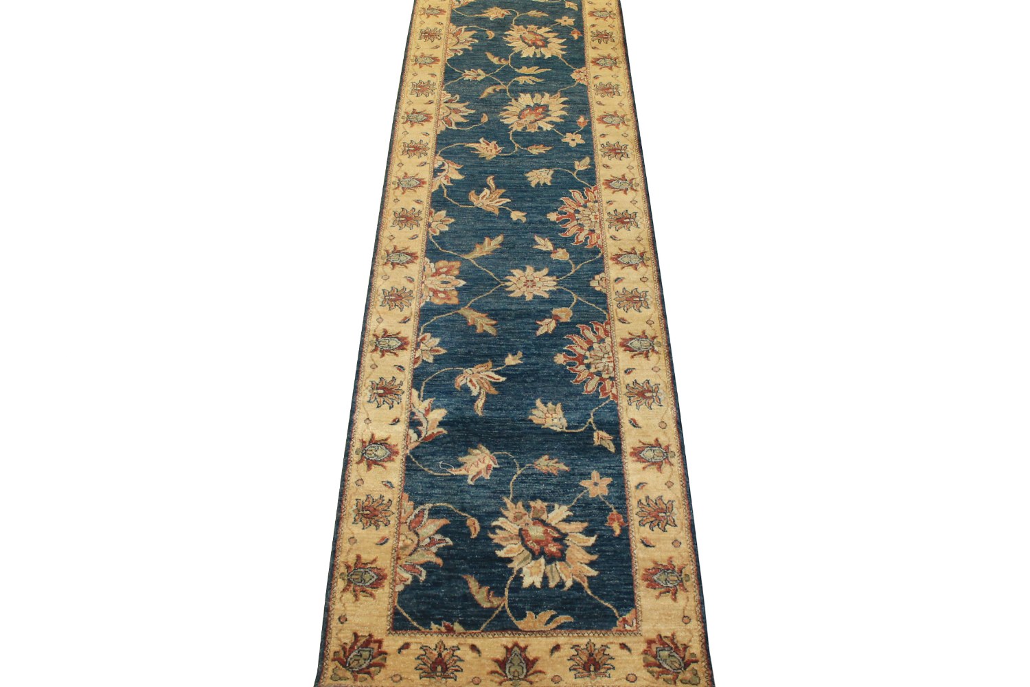 13 ft. & Longer Runner Traditional Hand Knotted Wool Area Rug - MR5557