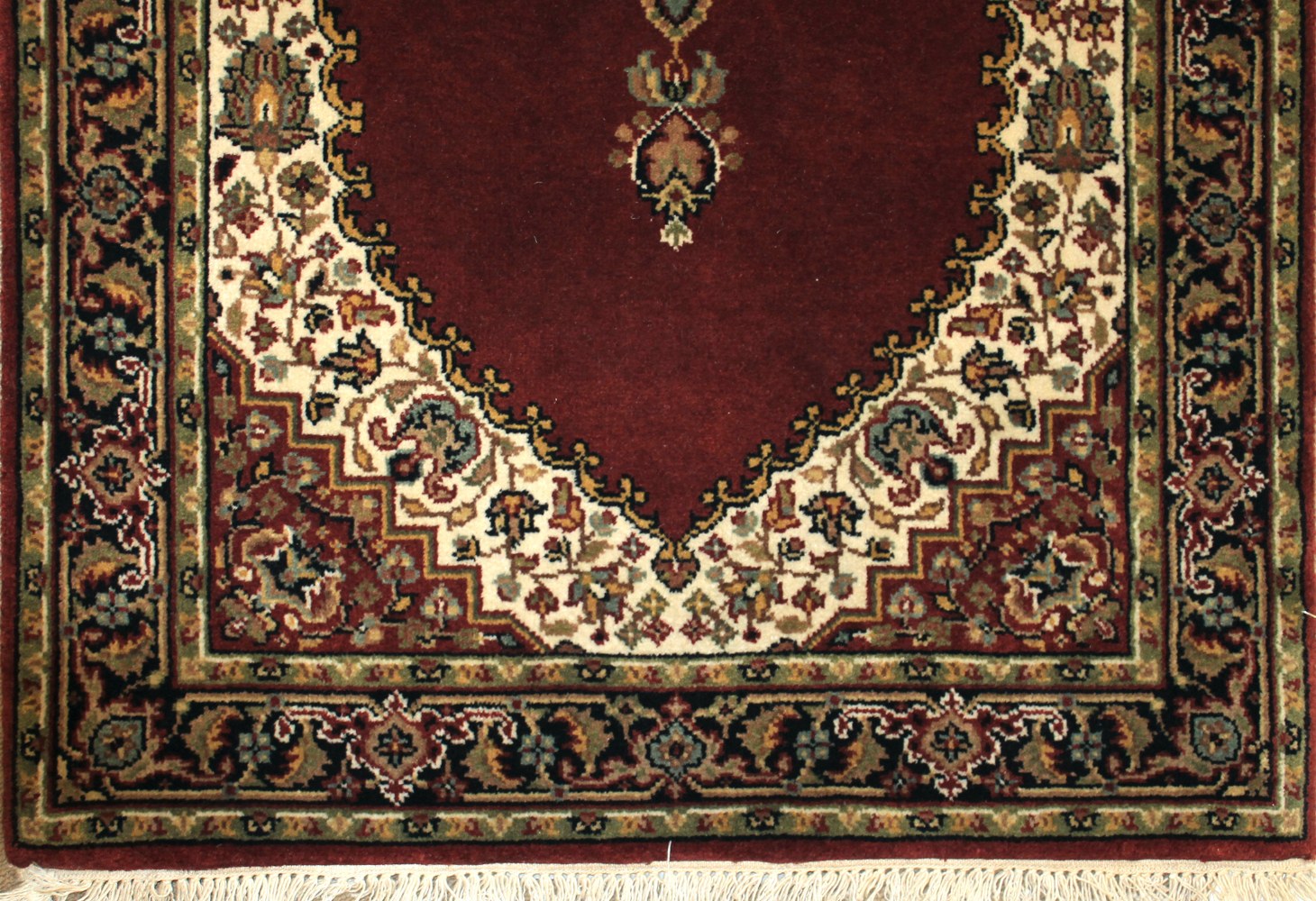 12 Runner Jaipur Hand Knotted Wool Area Rug - MR5762