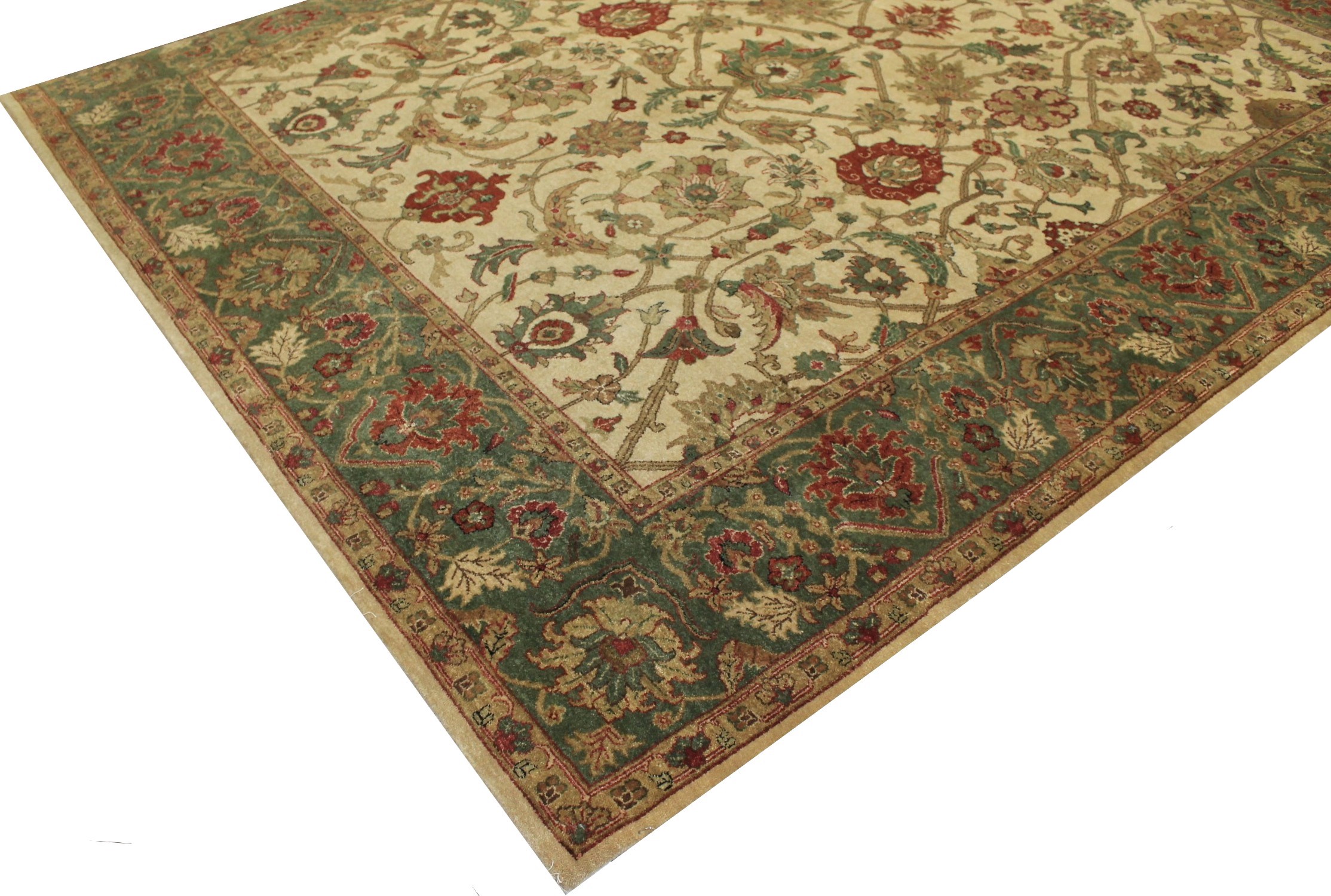 8x10 Traditional Hand Knotted Wool Area Rug - MR5991