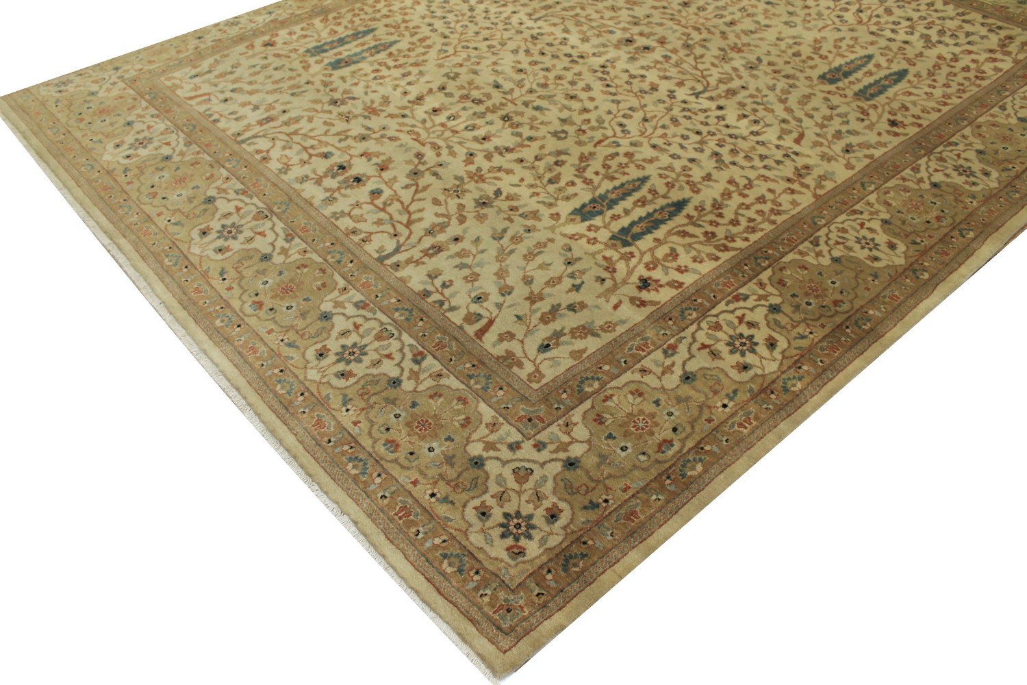 8x10 Traditional Hand Knotted Wool Area Rug - MR6105