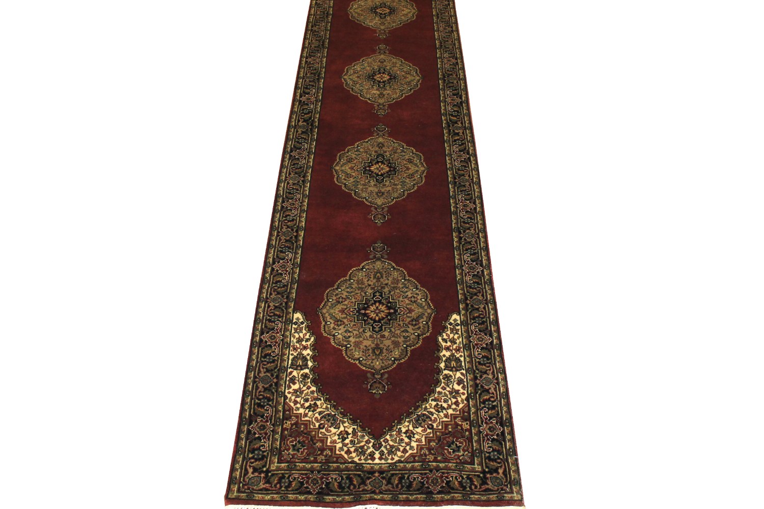 13 ft. & Longer Runner Jaipur Hand Knotted Wool Area Rug - MR6272