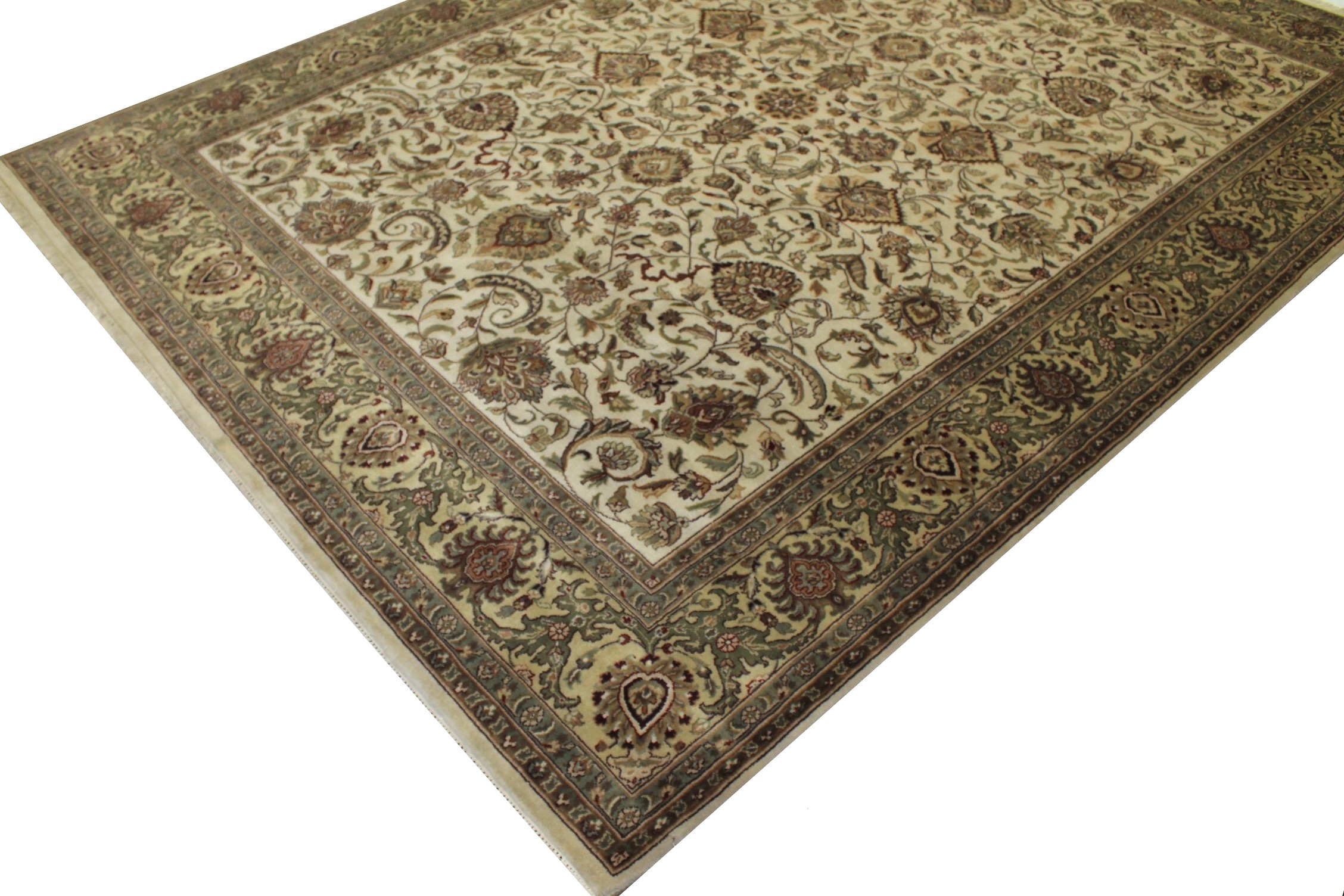 8x10 Traditional Hand Knotted Wool Area Rug - MR6428