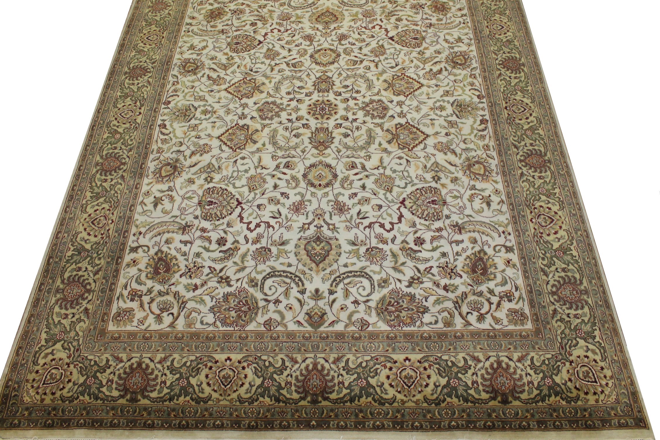 8x10 Traditional Hand Knotted Wool Area Rug - MR6428