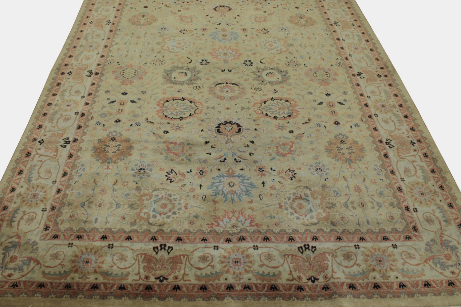 9x12 Traditional Hand Knotted Wool Area Rug - MR6598