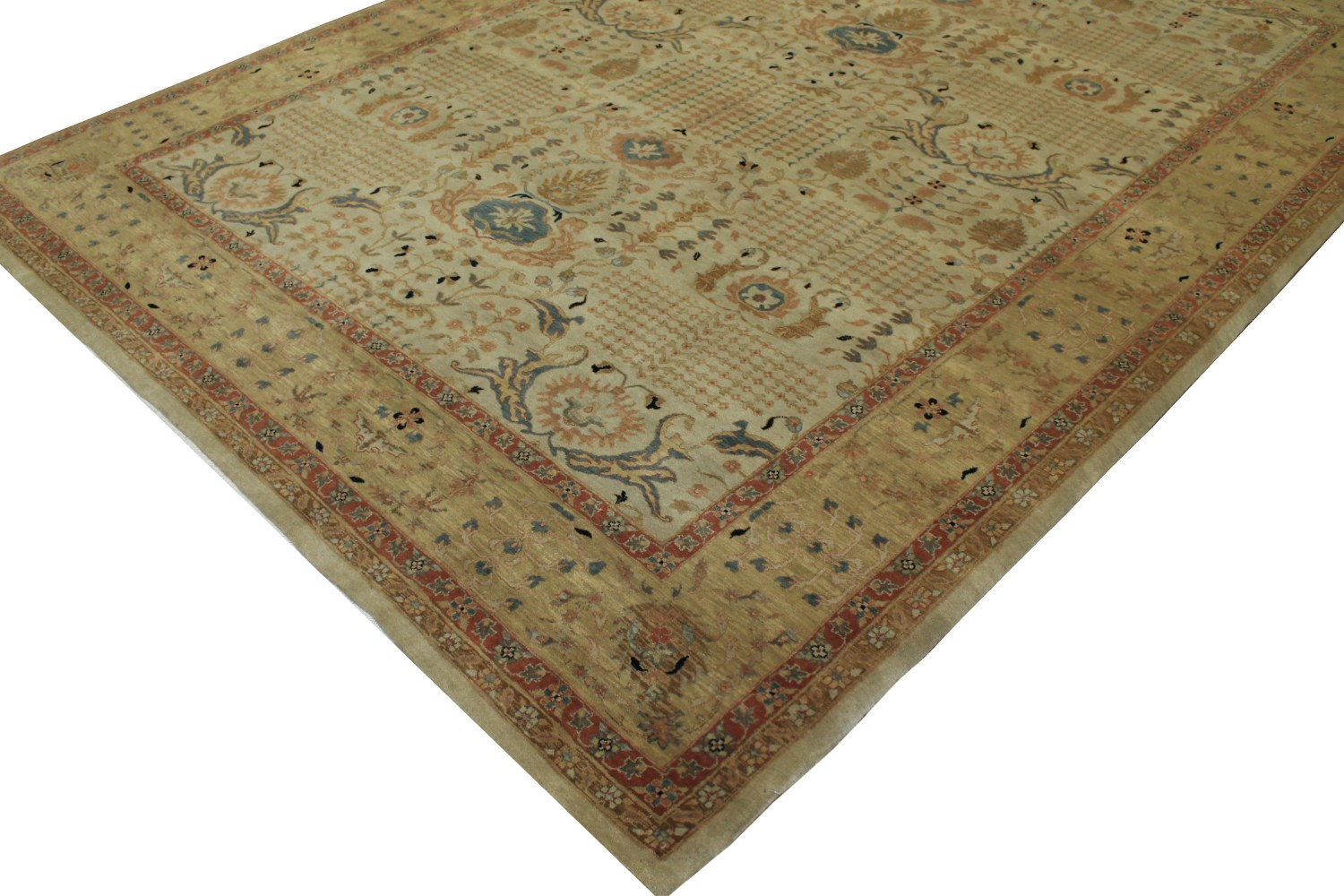 9x12 Traditional Hand Knotted Wool Area Rug - MR6599