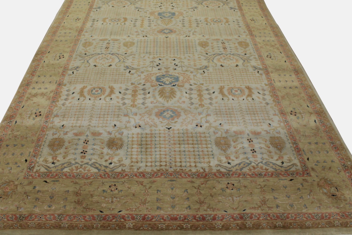 9x12 Traditional Hand Knotted Wool Area Rug - MR6599