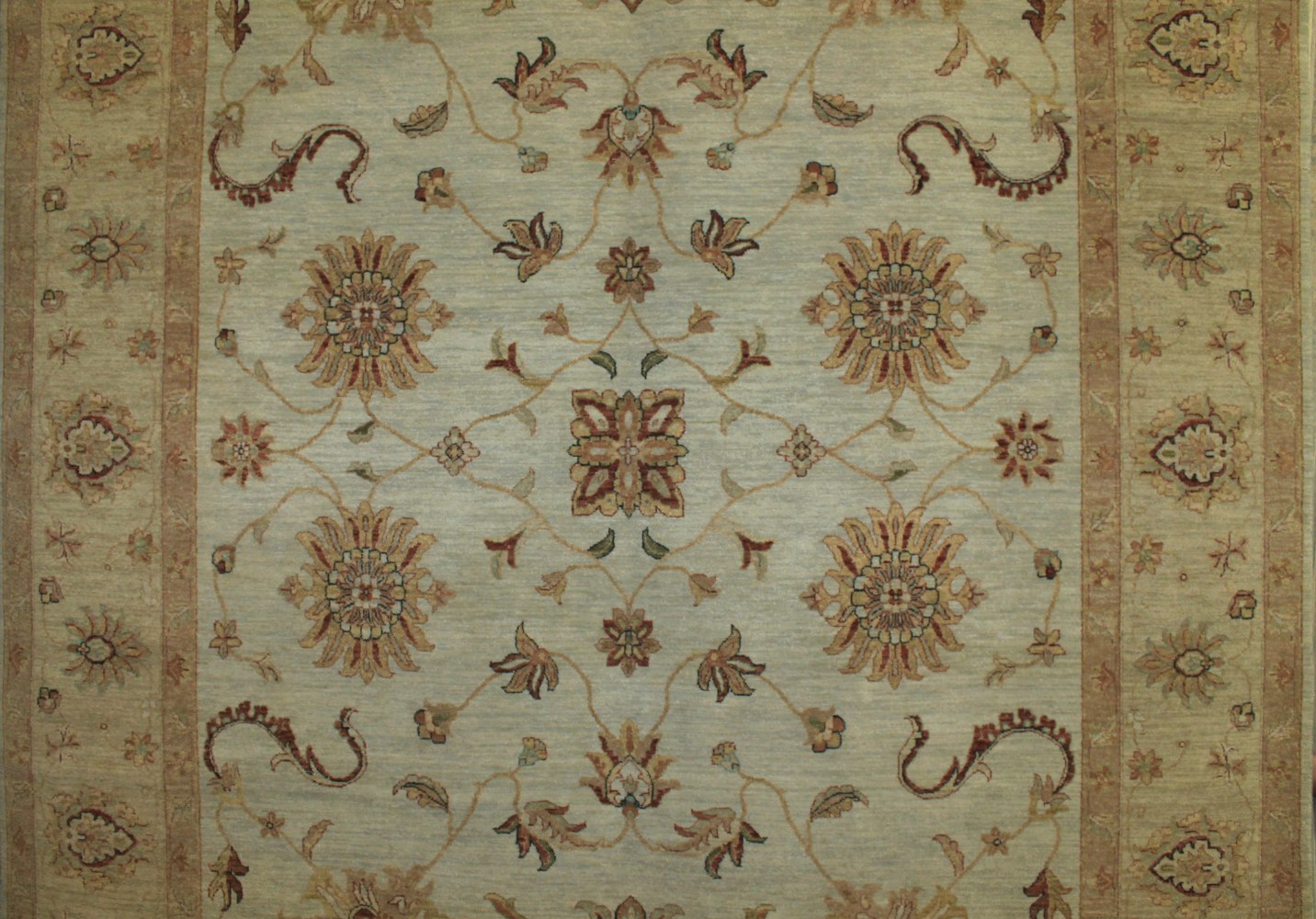 9x12 Traditional Hand Knotted Wool Area Rug - MR7758