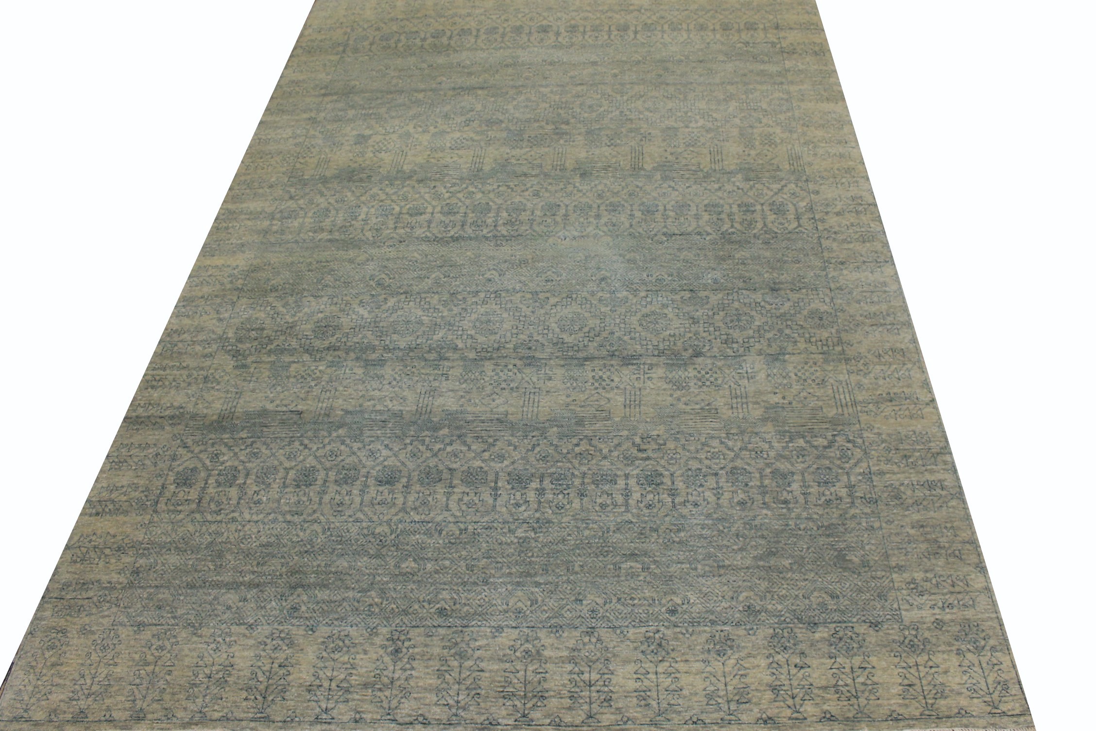 9x12 Modern Hand Knotted Wool Area Rug - MR7770