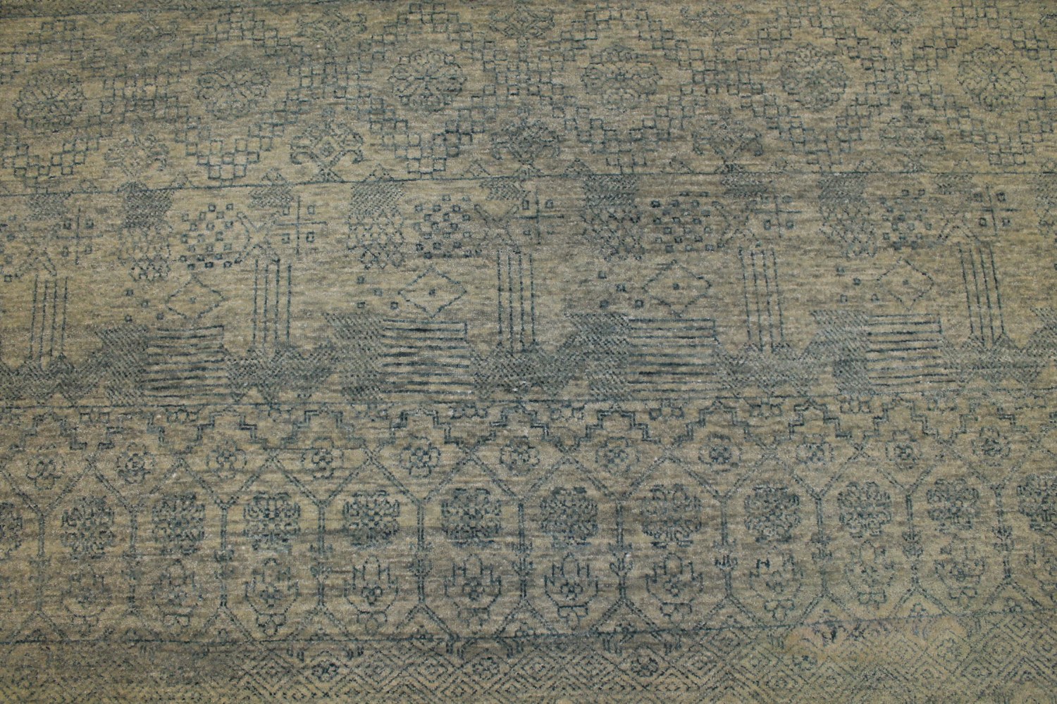 9x12 Modern Hand Knotted Wool Area Rug - MR7770