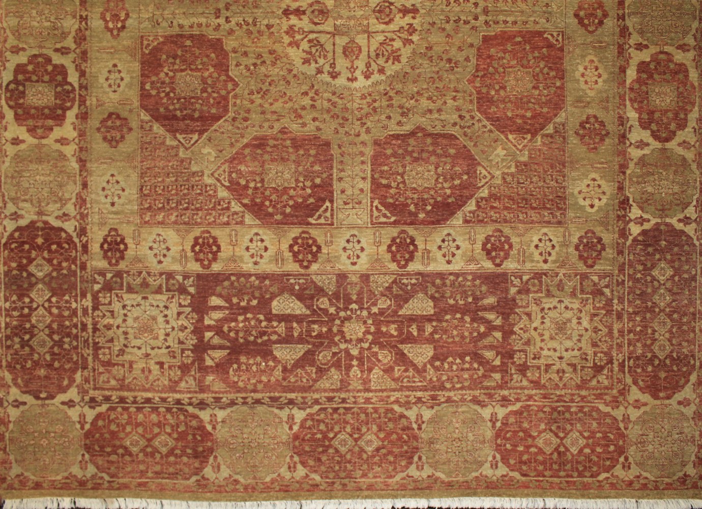 9x12 Antique Revival Hand Knotted Wool Area Rug - MR9034