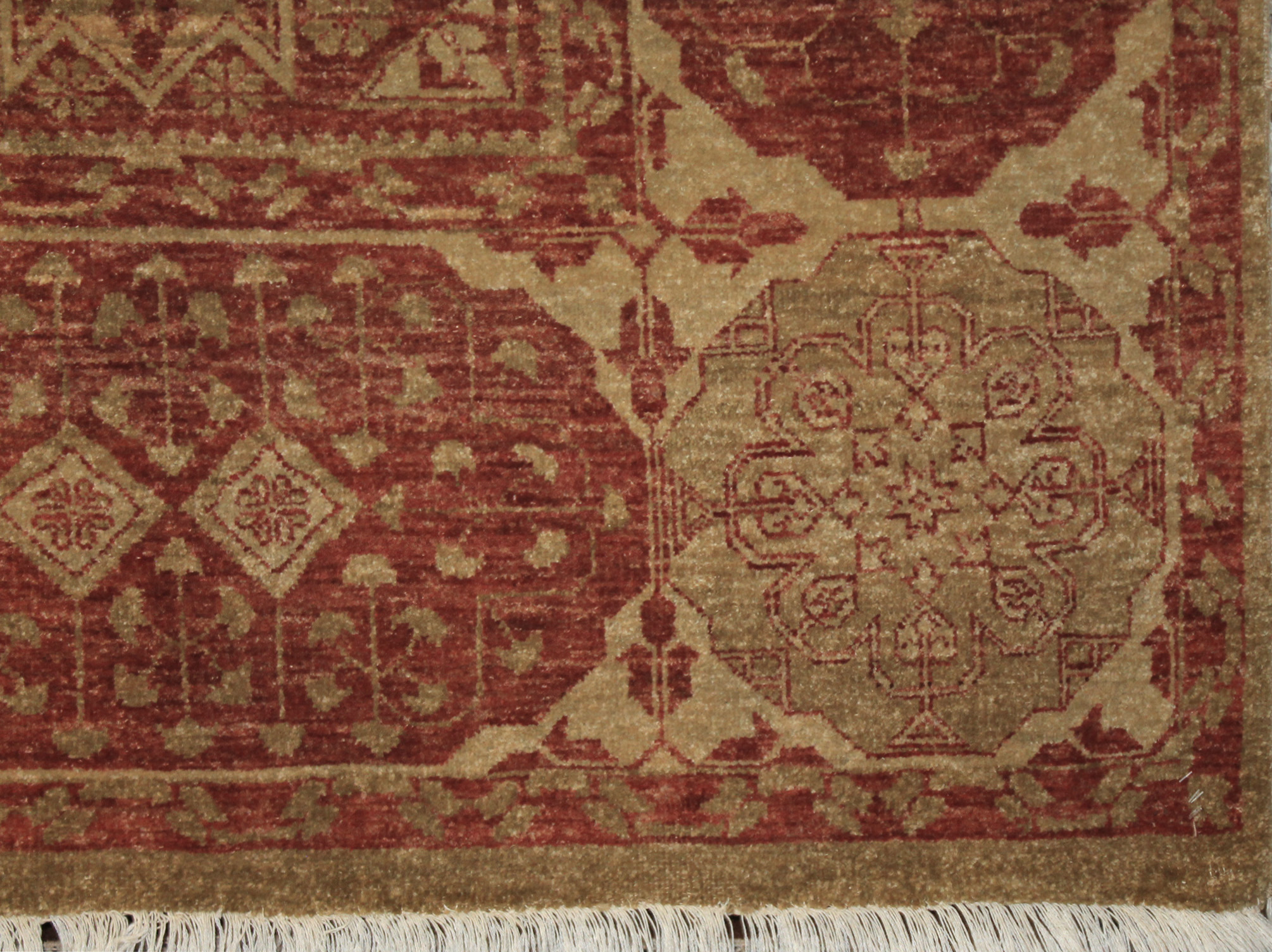 9x12 Antique Revival Hand Knotted Wool Area Rug - MR9034