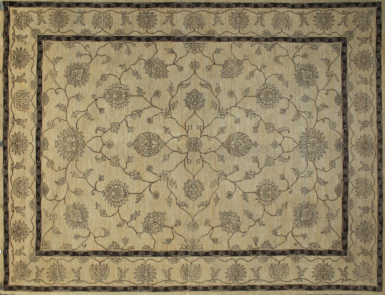 9x12 Contemporary Hand Knotted Wool Area Rug - MR9222