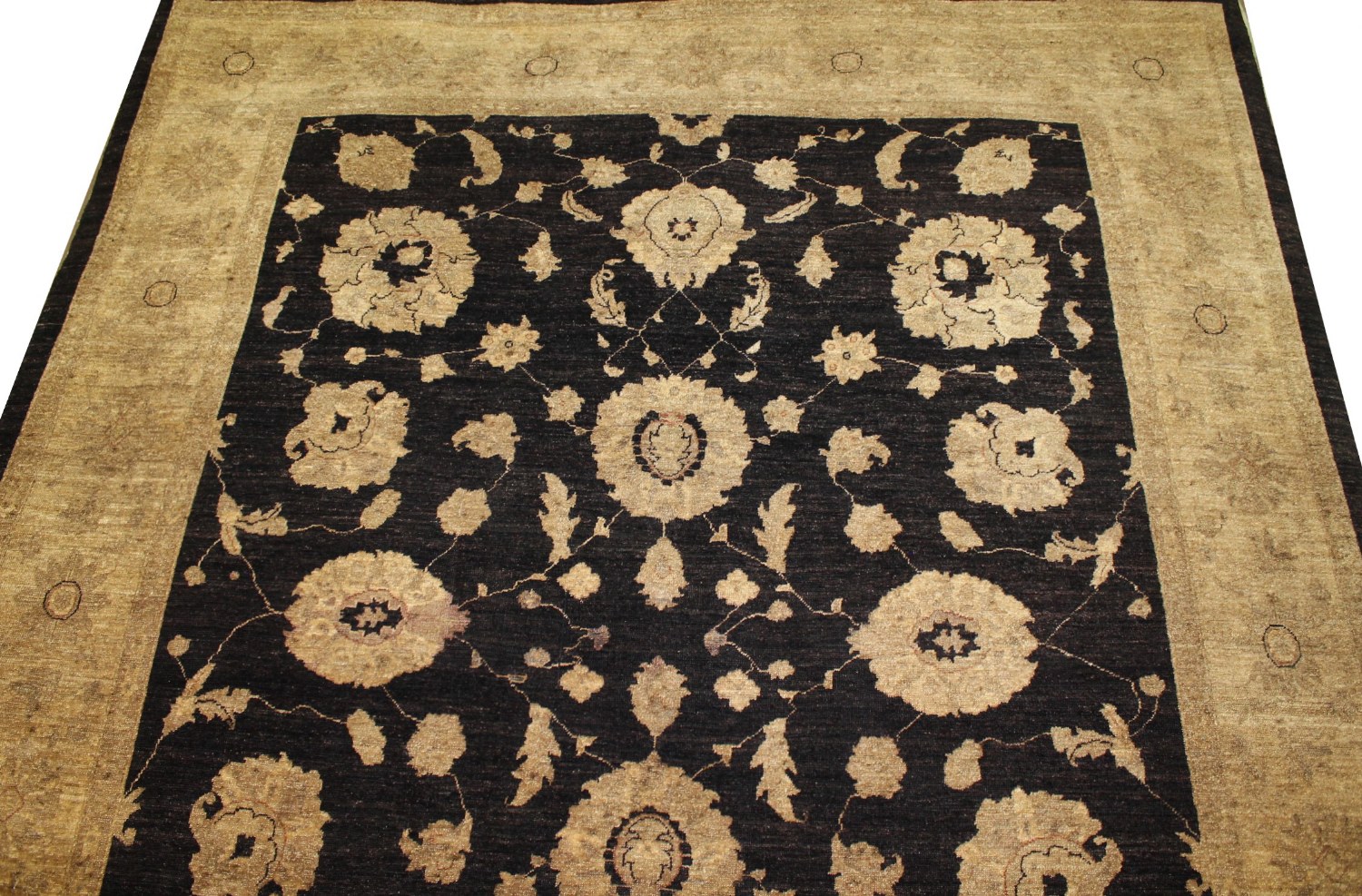 8x10 Peshawar Hand Knotted Wool Area Rug - MR9519